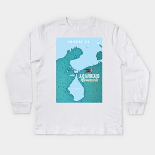 Lake Maracaibo, Venezuela Kids Long Sleeve T-Shirt